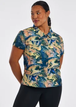 Discount Oiselle Benjamina Button Short Sleeve
