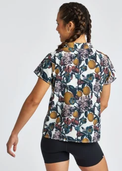 Discount Oiselle Benjamina Button Short Sleeve