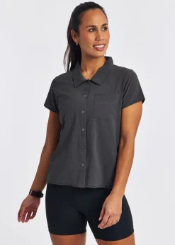 Discount Oiselle Benjamina Button Short Sleeve