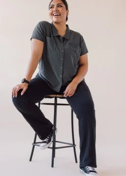 Discount Oiselle Benjamina Button Short Sleeve