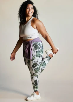 Hot Oiselle Bird Hug Reversible Tights