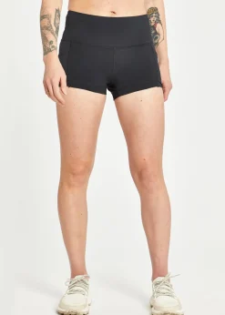 Outlet Oiselle Dart Shorts Mini Black