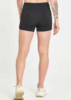 Outlet Oiselle Dart Shorts Mini Black