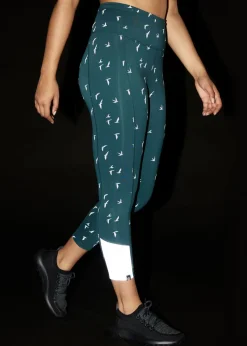 Online Oiselle Firecracker 3/4 Tights