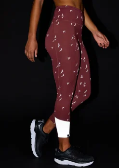 Online Oiselle Firecracker 3/4 Tights