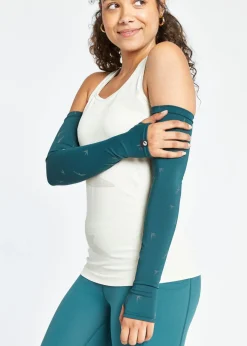 Clearance Oiselle Firecracker Reflective Armwarmers