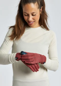 Oiselle Firecracker Reflective Gloves
