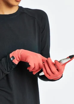 Oiselle Firecracker Reflective Gloves