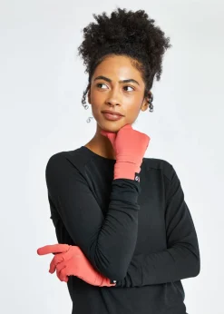 Oiselle Firecracker Reflective Gloves