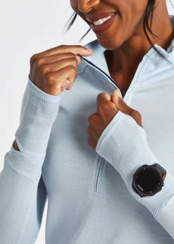 Oiselle Flyout Wool Half Zip