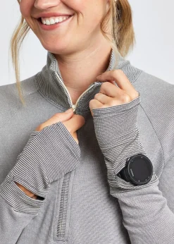 Oiselle Flyout Wool Half Zip