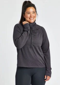 New Oiselle Herringbird Hoodie Black