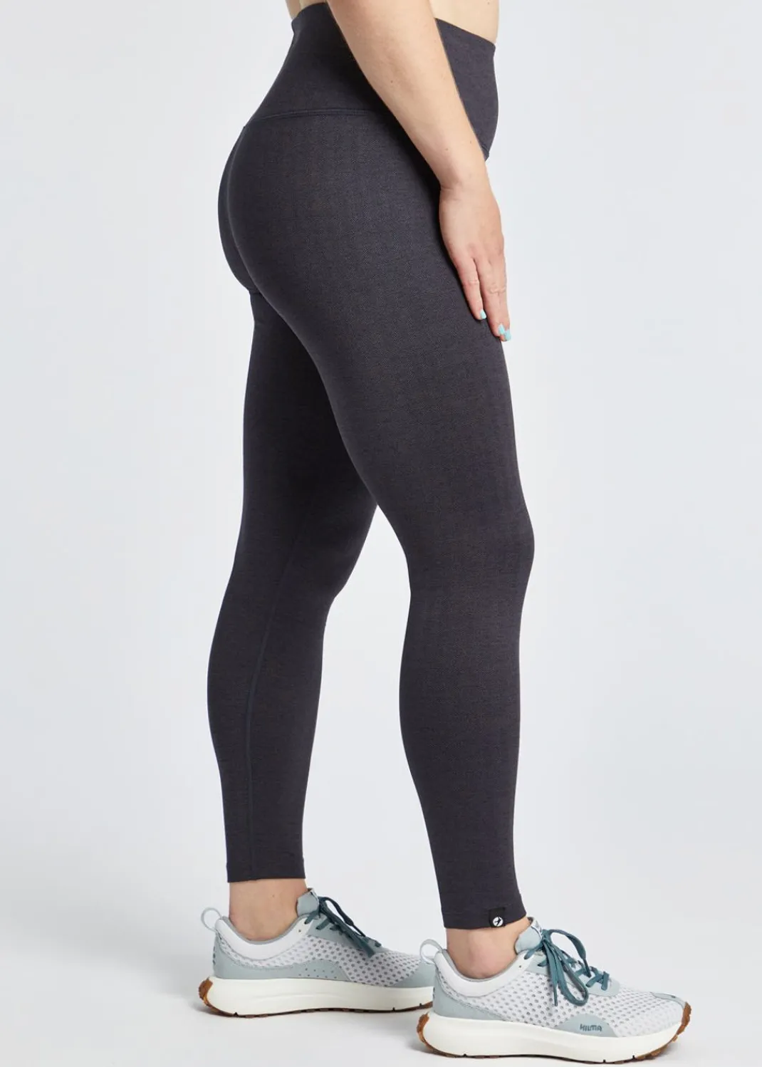 Online Oiselle Herringbird Tights Black