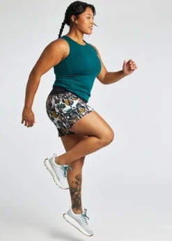 Online Oiselle High Rise Long Roga Shorts