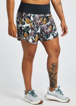 Online Oiselle High Rise Long Roga Shorts