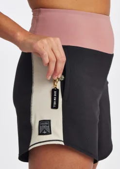 Online Oiselle High Rise Long Roga Shorts
