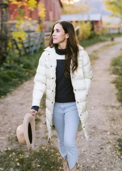 Discount Oiselle Kara Puffy Shacket