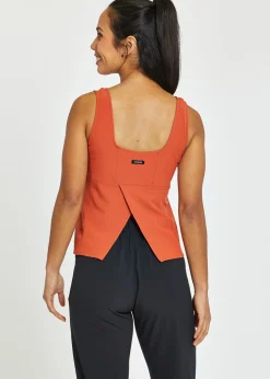 Clearance Oiselle Lauren Square Neck Tank