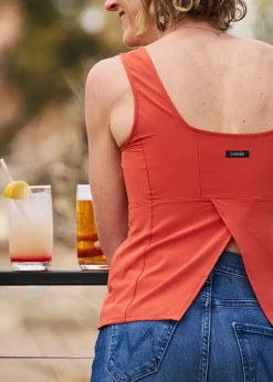 Clearance Oiselle Lauren Square Neck Tank