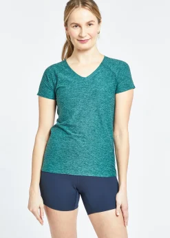 Best Oiselle Light Lux V-Neck Tee