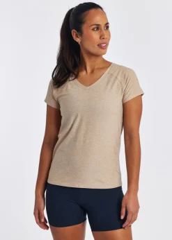 Best Oiselle Light Lux V-Neck Tee