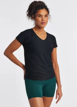 Best Oiselle Light Lux V-Neck Tee