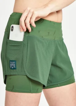 Outlet Oiselle Long Track Star Shorts