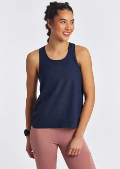Hot Oiselle Lux Boxy Racerback Tank