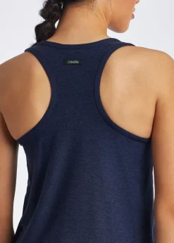 Hot Oiselle Lux Boxy Racerback Tank