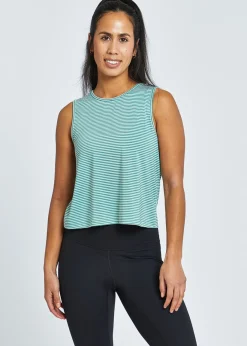 Hot Oiselle Striped Trail Tank