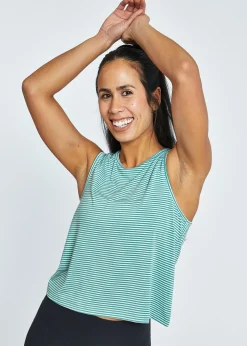 Hot Oiselle Striped Trail Tank