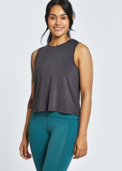 Hot Oiselle Striped Trail Tank
