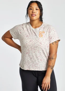 Clearance Oiselle Tee Lux Kami Jammie Boxy Tee