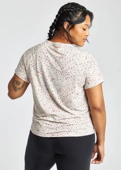 Clearance Oiselle Tee Lux Kami Jammie Boxy Tee