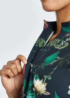 Hot Oiselle Utility Jumpsuit Moody Floral