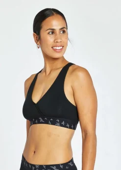 Hot Oiselle Wazzie Wool Crossover Bra