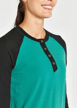 Oiselle Wazzie Wool Henley