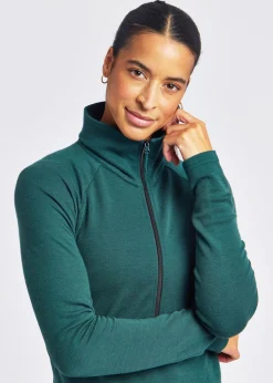 Outlet Oiselle Wazzie Wool Jacquard Half Zip
