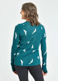 Online Oiselle Wazzie Wool Jacquard Long Sleeve