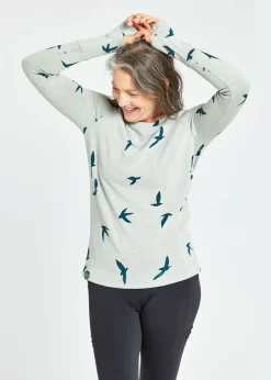 Online Oiselle Wazzie Wool Jacquard Long Sleeve