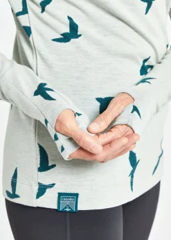 Online Oiselle Wazzie Wool Jacquard Long Sleeve